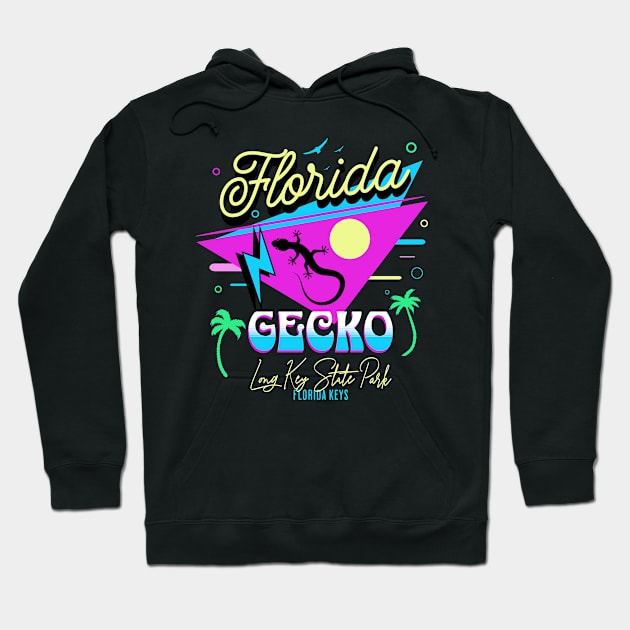 Florida Keys Gecko Hoodie by KeeganCreations